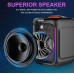 Портативна акумуляторна Bluetooth колонка Sing-E ZQS6170, 40 Вт, 1×6.5", висота 33 см, з мікрофоном