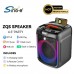 Портативна акумуляторна Bluetooth колонка Sing-E ZQS6170, 40 Вт, 1×6.5", висота 33 см, з мікрофоном