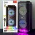 Портативна акумуляторна Bluetooth колонка Sing-E ZQS6227, 20 Вт, 2×6", висота 48 см, з 1 мікрофоном