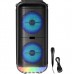 Портативна акумуляторна Bluetooth колонка Sing-E ZQS6227, 20 Вт, 2×6", висота 48 см, з 1 мікрофоном