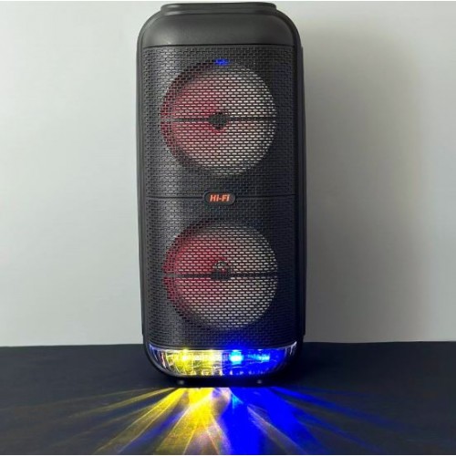 Портативна акумуляторна Bluetooth колонка Sing-E ZQS6227, 20 Вт, 2×6", висота 48 см, з 1 мікрофоном