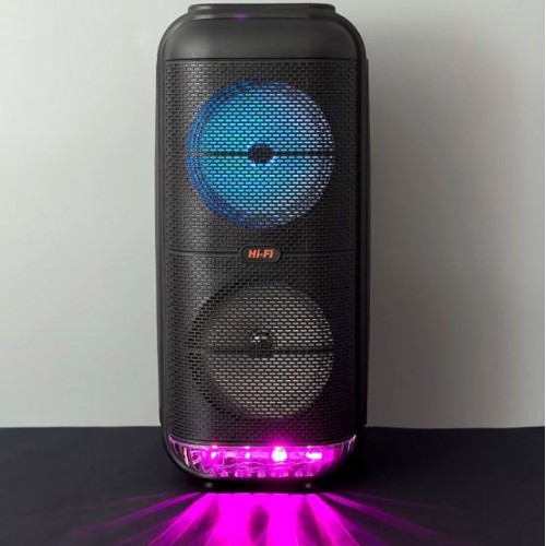Портативна акумуляторна Bluetooth колонка Sing-E ZQS6227, 20 Вт, 2×6", висота 48 см, з 1 мікрофоном