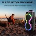 Портативна акумуляторна Bluetooth колонка Sing-E ZQS6236, 30 Вт, 2×6.5", висота 57 см, з 1 мікрофоном
