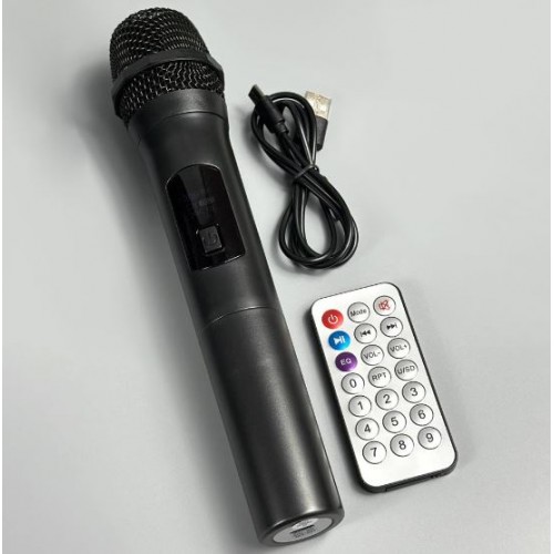 Портативна акумуляторна Bluetooth колонка Sing-E ZQS6302, 75 Вт, 3×6", висота 73 см, з мікрофоном