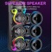 Портативна акумуляторна Bluetooth колонка Sing-E ZQS6302, 75 Вт, 3×6", висота 73 см, з мікрофоном