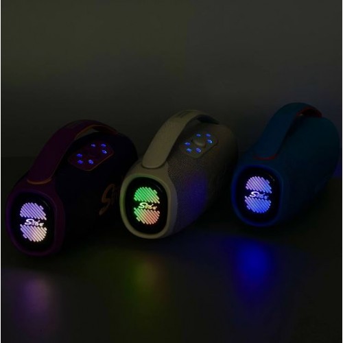 Портативна акумуляторна Bluetooth колонка Sing-E CQS-S661, 200 Вт, 2х4" + 2х2", висота 21 см, з 2 мікрофонами