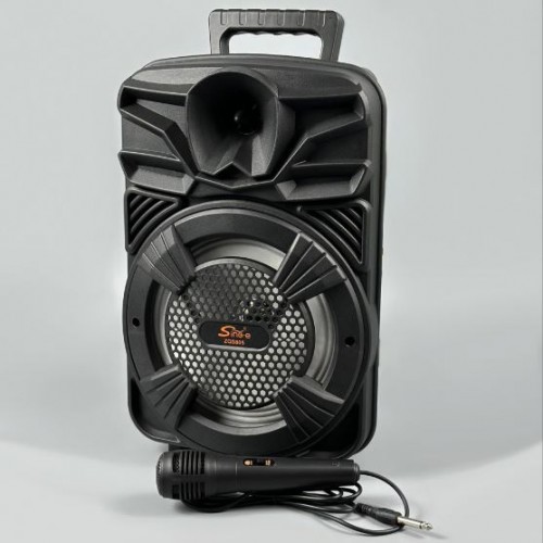Портативна акумуляторна Bluetooth колонка Sing-E ZQS805, 20 Вт, 1×8", висота 37 см, з мікрофоном
