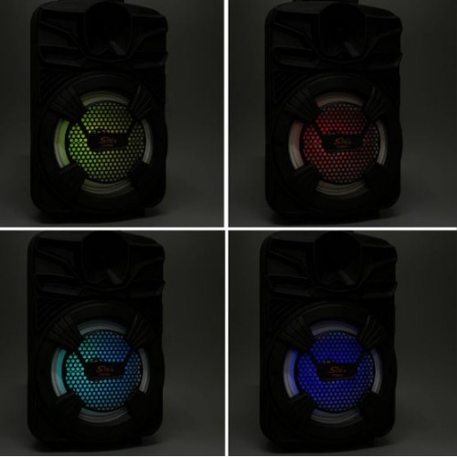 Портативна акумуляторна Bluetooth колонка Sing-E ZQS805, 20 Вт, 1×8", висота 37 см, з мікрофоном