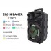 Портативна акумуляторна Bluetooth колонка Sing-E ZQS805, 20 Вт, 1×8", висота 37 см, з мікрофоном