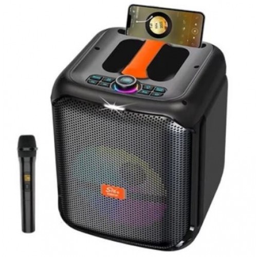 Портативна акумуляторна Bluetooth колонка Sing-E ZQS8180, 40 Вт, 1×8", висота 34 см, з мікрофоном