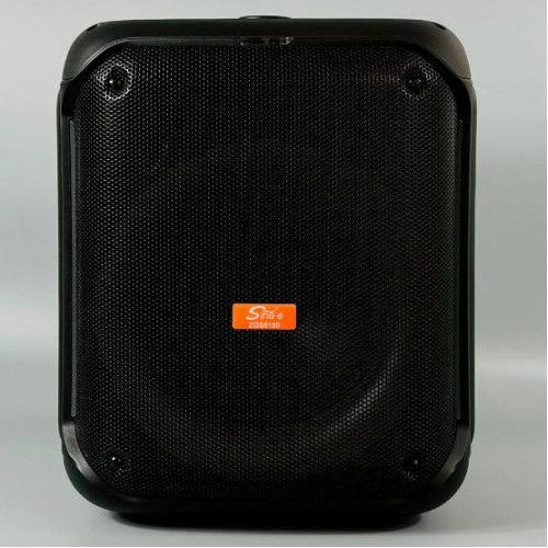 Портативна акумуляторна Bluetooth колонка Sing-E ZQS8180, 40 Вт, 1×8", висота 34 см, з мікрофоном