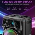 Портативна акумуляторна Bluetooth колонка Sing-E ZQS8210, 40 Вт, 2×8", висота 72 см, з 1 мікрофоном