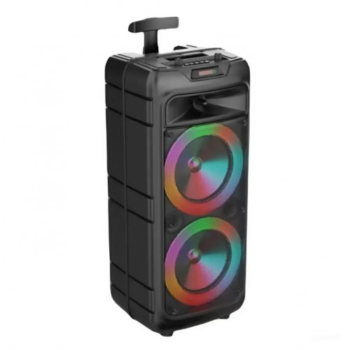 Портативна акумуляторна Bluetooth колонка Sing-E ZQS8211, 40 Вт, 2×8", висота 72 см, з 1 мікрофоном