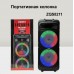 Портативна акумуляторна Bluetooth колонка Sing-E ZQS8211, 40 Вт, 2×8", висота 72 см, з 1 мікрофоном