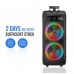 Портативна акумуляторна Bluetooth колонка Sing-E ZQS8211, 40 Вт, 2×8", висота 72 см, з 1 мікрофоном