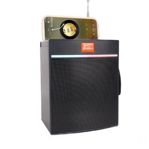 Портативна акумуляторна Bluetooth колонка-радіо Sing-E ZQS-822, 25 Вт, 1х4", висота 22 см
