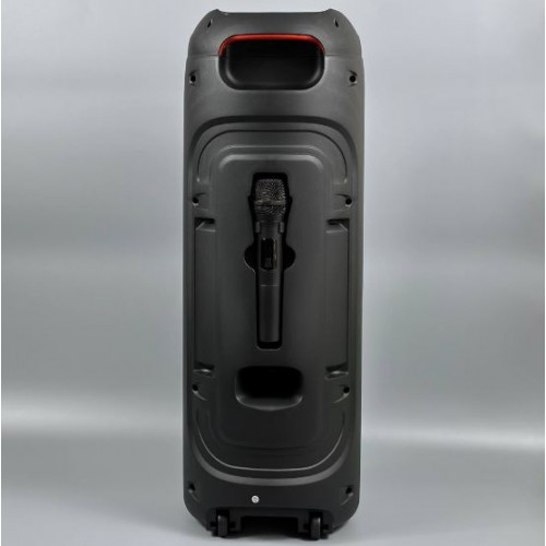 Портативна акумуляторна Bluetooth колонка Sing-E ZQS8220S, 40 Вт, 2×8", висота 80 см, з 1 мікрофоном
