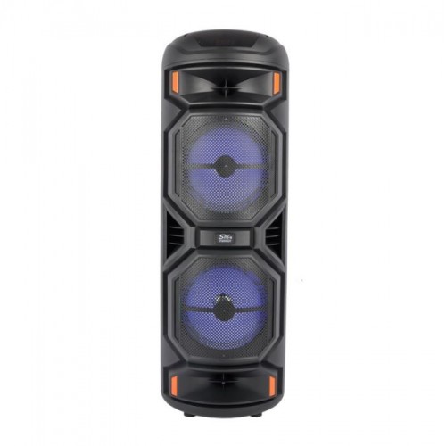 Портативна акумуляторна Bluetooth колонка Sing-E ZQS8221, 60 Вт, 2×8", висота 80 см, з 1 мікрофоном