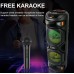 Портативна акумуляторна Bluetooth колонка Sing-E ZQS8221, 60 Вт, 2×8", висота 80 см, з 1 мікрофоном