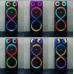 Портативна акумуляторна Bluetooth колонка Sing-E ZQS8238, 40 Вт, 2×8", висота 76 см, з 2 мікрофонами
