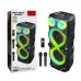 Портативна акумуляторна Bluetooth колонка Sing-E ZQS8238, 40 Вт, 2×8", висота 76 см, з 2 мікрофонами
