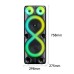 Портативна акумуляторна Bluetooth колонка Sing-E ZQS8238, 40 Вт, 2×8", висота 76 см, з 2 мікрофонами