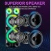 Портативна акумуляторна Bluetooth колонка Sing-E ZQS8238, 40 Вт, 2×8", висота 76 см, з 2 мікрофонами