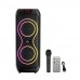 Портативна акумуляторна Bluetooth колонка Sing-E ZQS8255, 40 Вт, 2×8", висота 48 см, з 1 мікрофоном