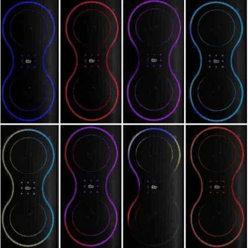 Портативна акумуляторна Bluetooth колонка Sing-E ZQS8255, 40 Вт, 2×8", висота 48 см, з 1 мікрофоном