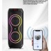 Портативна акумуляторна Bluetooth колонка Sing-E ZQS8255, 40 Вт, 2×8", висота 48 см, з 1 мікрофоном