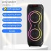 Портативна акумуляторна Bluetooth колонка Sing-E ZQS8255, 40 Вт, 2×8", висота 48 см, з 1 мікрофоном
