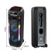 Портативна акумуляторна Bluetooth колонка Sing-E ZQS8271, 40 Вт, 2×8", висота 81 см, з 1 мікрофоном