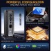 Портативна акумуляторна Bluetooth колонка Sing-E ZQS8271, 40 Вт, 2×8", висота 81 см, з 1 мікрофоном