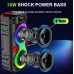 Портативна акумуляторна Bluetooth колонка Sing-E ZQS8275, 40 Вт, 2×8", висота 63 см, з 1 мікрофоном