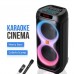 Портативна акумуляторна Bluetooth колонка Sing-E ZQS8280, 60 Вт, 2×8", висота 74 см, з 1 мікрофоном