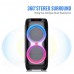 Портативна акумуляторна Bluetooth колонка Sing-E ZQS8280, 60 Вт, 2×8", висота 74 см, з 1 мікрофоном
