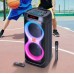 Портативна акумуляторна Bluetooth колонка Sing-E ZQS8280, 60 Вт, 2×8", висота 74 см, з 1 мікрофоном