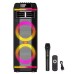 Портативна акумуляторна Bluetooth колонка Sing-E ZQS8283, 50 Вт, 2×8", висота 81 см, з 1 мікрофоном