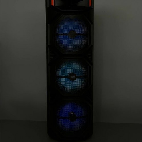 Портативна акумуляторна Bluetooth колонка Sing-E ZQS8301, 60 Вт, 3×8", висота 90 см, з мікрофоном