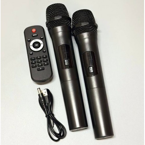 Портативна акумуляторна Bluetooth колонка Sing-E ZQS8315, 120 Вт, 3×8", висота 130 см, з 2 мікрофонами