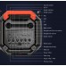 Портативна акумуляторна Bluetooth колонка Sing-E ZQS8316, 75 Вт, 3×8", висота 90 см, з мікрофоном