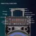 Портативна акумуляторна Bluetooth колонка Sing-E JQS9033, 60 Вт, 2×10", висота 90 см, з 2 мікрофонами