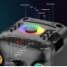 Портативна акумуляторна Bluetooth колонка Sing-E JQS9055, 100 Вт, 2×12", висота 128 см, з 2 мікрофонами