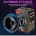 Портативна акумуляторна Bluetooth колонка Sing-E JQS910S, 50 Вт, 1×10", висота 50 см, з 2 мікрофонами
