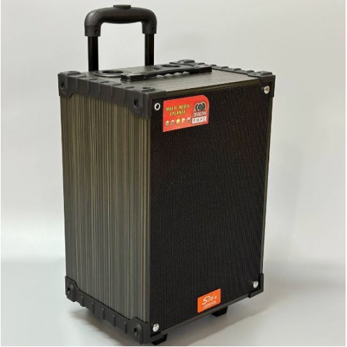 Портативна акумуляторна Bluetooth колонка Sing-E JQS910S, 50 Вт, 1×10", висота 50 см, з 2 мікрофонами