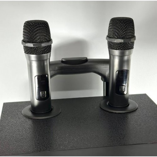 Портативна акумуляторна Bluetooth колонка Sing-E JQS9602, 60 Вт, 2×6.5", висота 100 см, з 2 мікрофонами