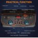 Портативна акумуляторна Bluetooth колонка Sing-E JQS9602, 60 Вт, 2×6.5", висота 100 см, з 2 мікрофонами