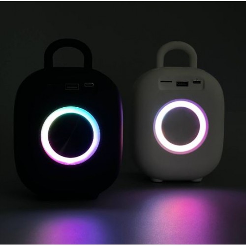 Портативна акумуляторна Bluetooth колонка Sing-E CQS D21, 15 Вт, 1×2.5", висота 16 см, з мікрофоном