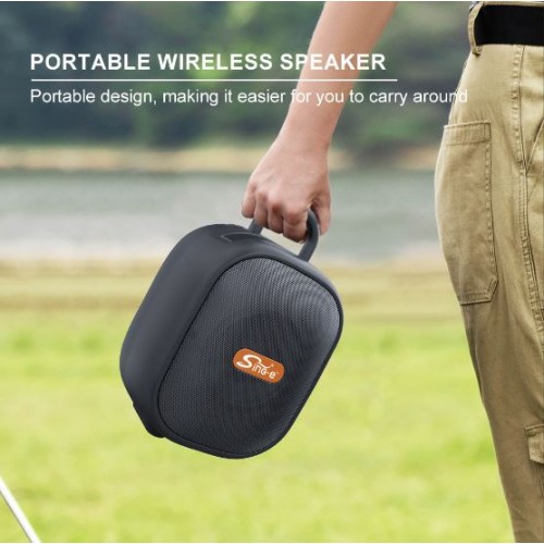 Портативна акумуляторна Bluetooth колонка Sing-E CQS D21, 15 Вт, 1×2.5", висота 16 см, з мікрофоном