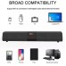 Портативна акумуляторна Bluetooth колонка саундбар Sing-E CQS R35, 20 Вт, 2х2", висота 8 см